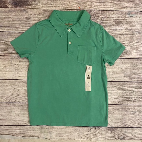 Cat & Jack Shirts & Tops Nwt Cat Jack Polo Size M8 Poshmark